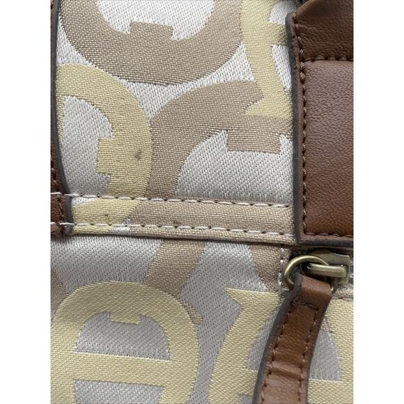 Vintage ETIENNE AIGNER Handbag Tote Logo Canvas *READ - Picture 4 of 8